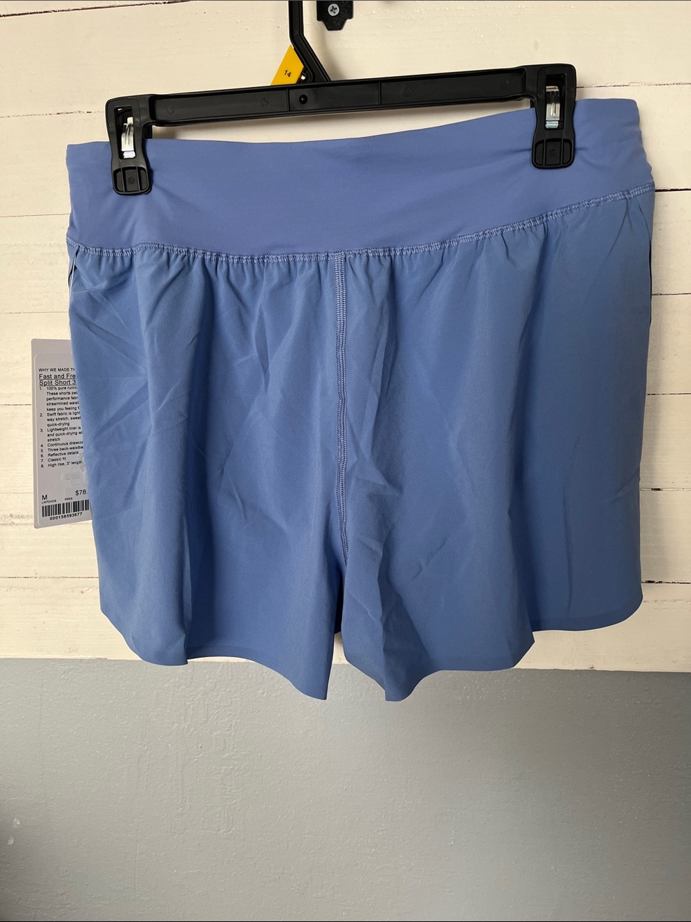 Lululemon Fast and Free High Rise Split Short 3” - Picture 2 of 3